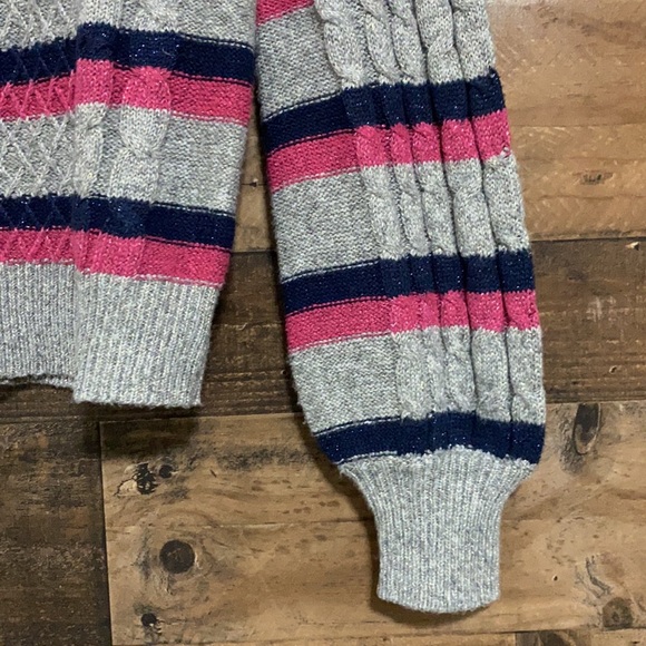 Halogen X Atlantic-Pacific Cable Knit Sweater - Picture 3 of 13
